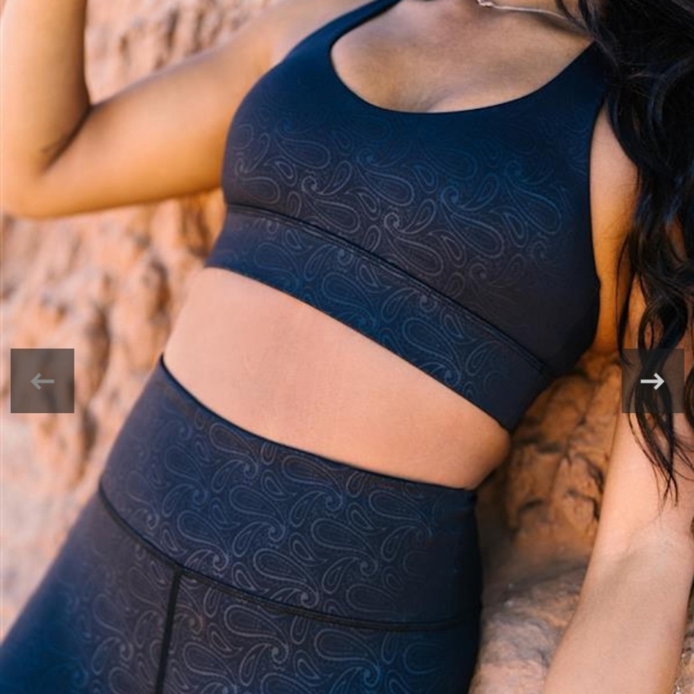 Paisley LNT strappy bra